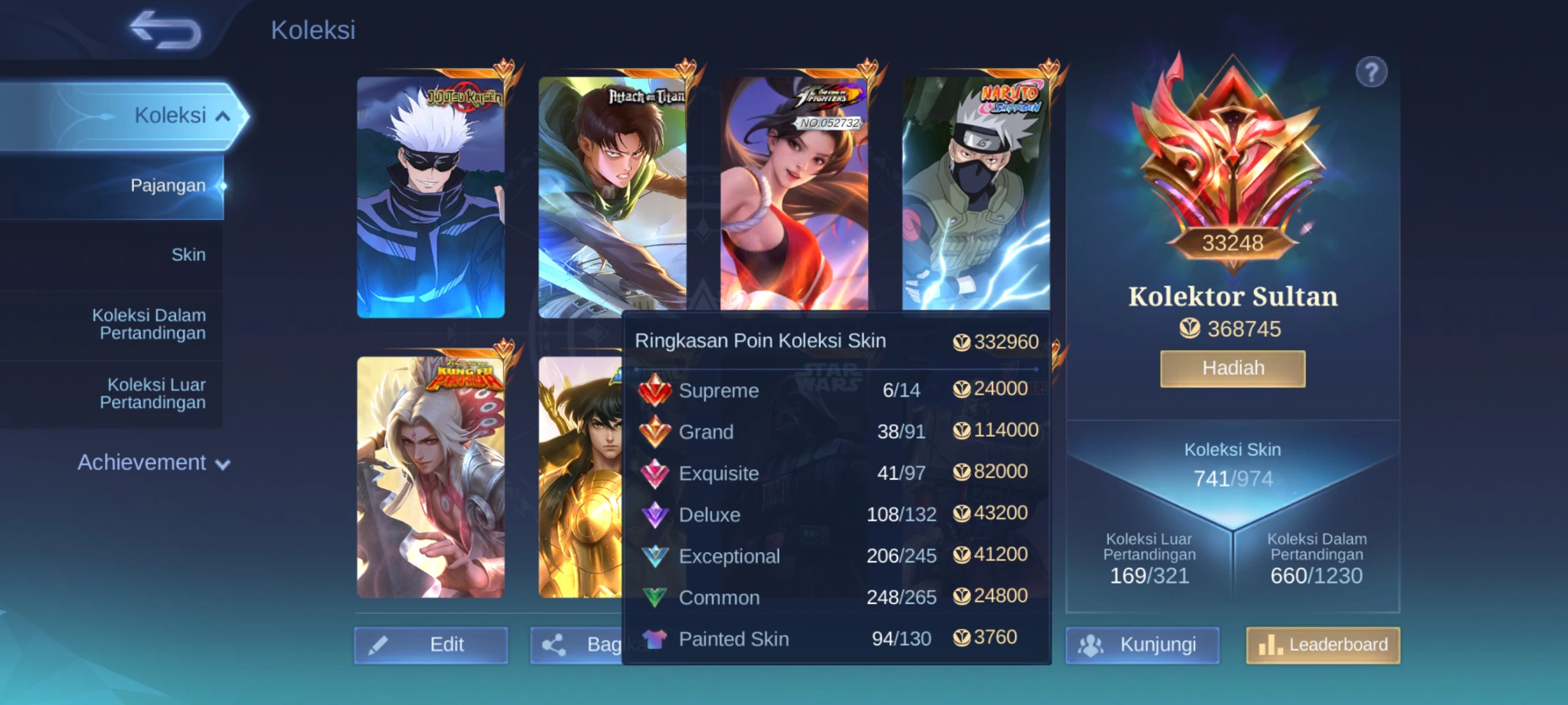 Akun mobile legend