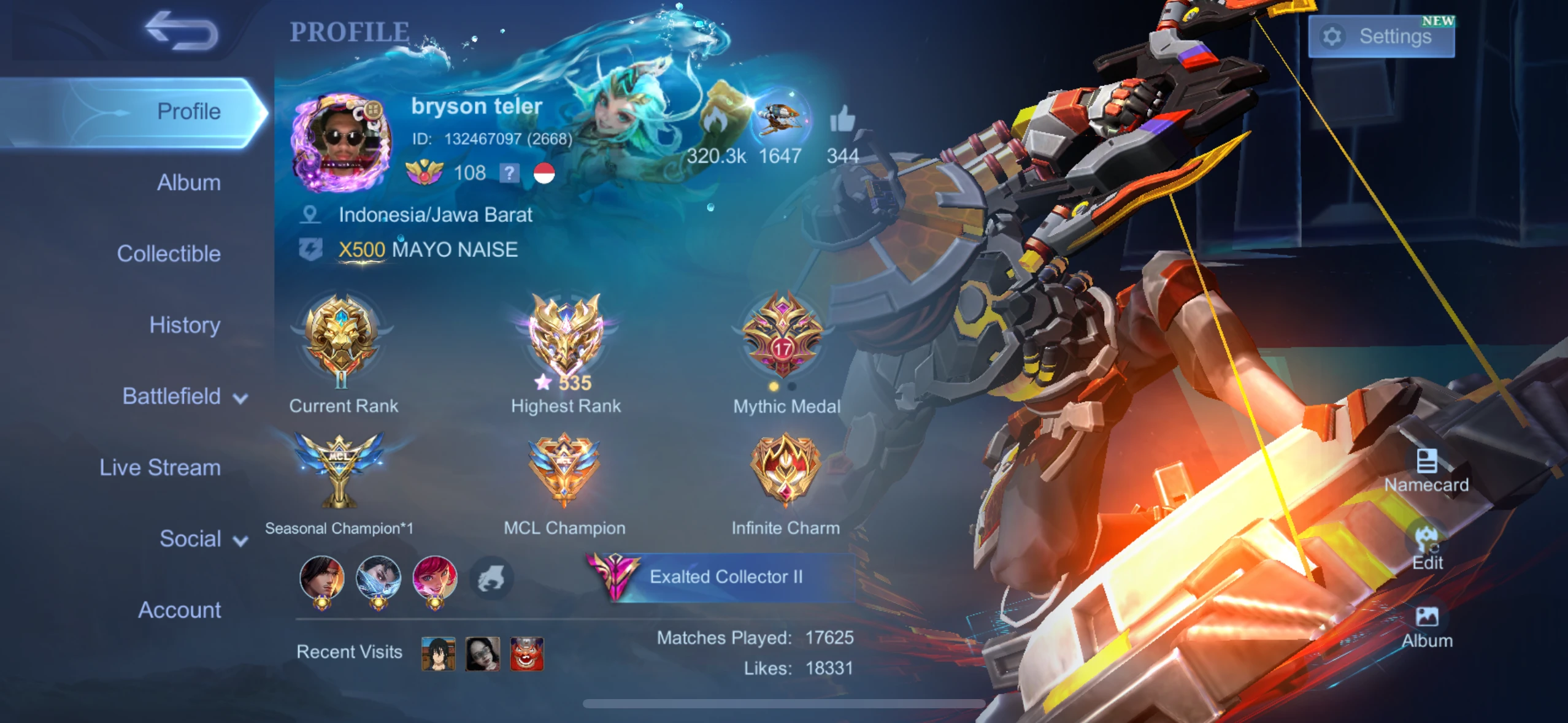 ML Account