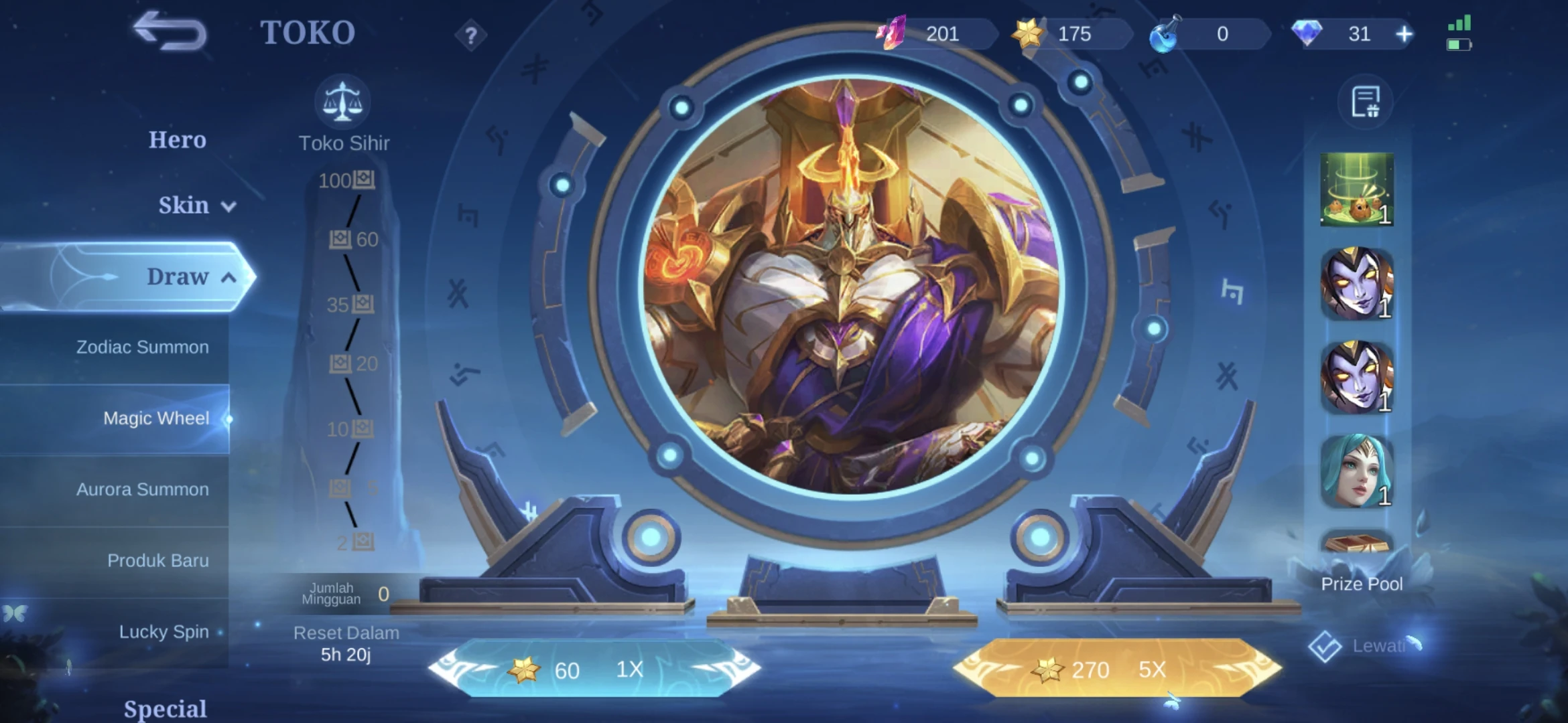 Akun mobile legend